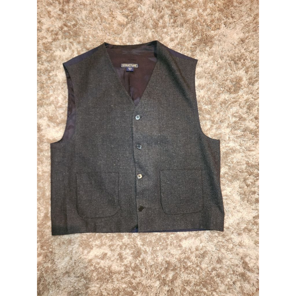 Men's Structure Vest XL Dark Gray